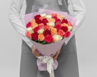 Букет цветов Послание любви  small - 3