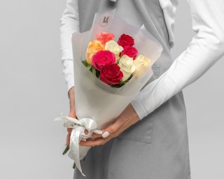 Букет цветов Тепло  small - 2