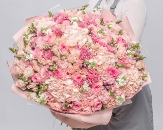 Букет цветов Нежный зефир  small - 2