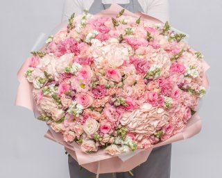 Букет цветов Нежный зефир  small - 3