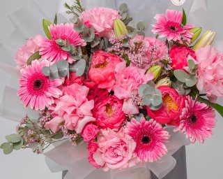 Букет цветов Ягодный крем  small - 4