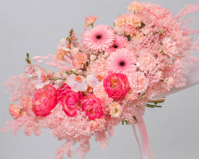 Букет цветов Нежная симфония  - 1